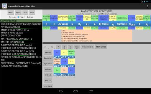 Science Formulas screenshot 22