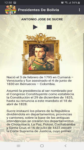 Presidentes De Bolivia screenshot 5
