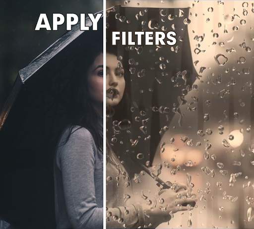 Rain Effect Video Maker and li screenshot 3