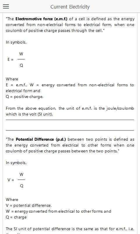 Physics O-Level screenshot 7