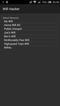 Wifi Hacking Tool Prank screenshot 1