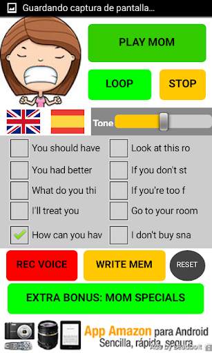 Talking Mom PocketMOM screenshot 2