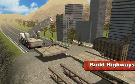Bridge Construction Crane Sim screenshot 3