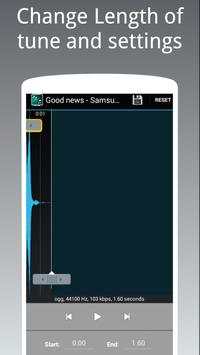 Editor de melodías de timbre screenshot 5