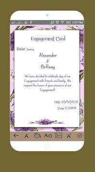 Invitation Card 1 تصوير الشاشة