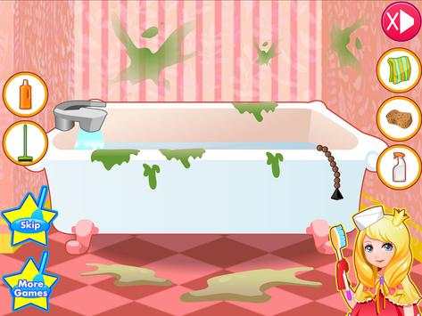 Princess Clean Bathroom screenshot 5