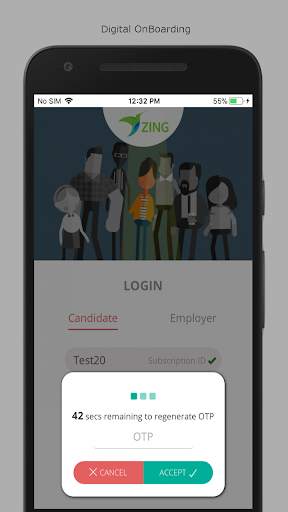 ZingHR Onboarding screenshot 2
