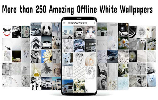 White Wallpapers HD screenshot 1