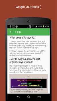 Servers For Minecraft PE screenshot 6