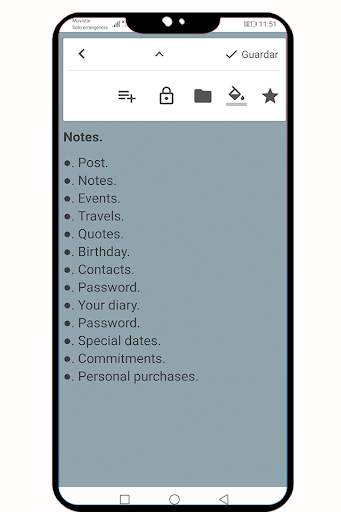 Note Notepad with Password 4 تصوير الشاشة