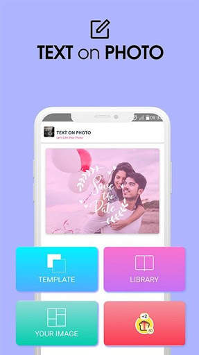 Text On Photo - Quote Maker - Photo Text Edit screenshot 1