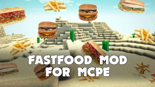 Fast Food Mod for Minecraft PE 🍟 2 تصوير الشاشة