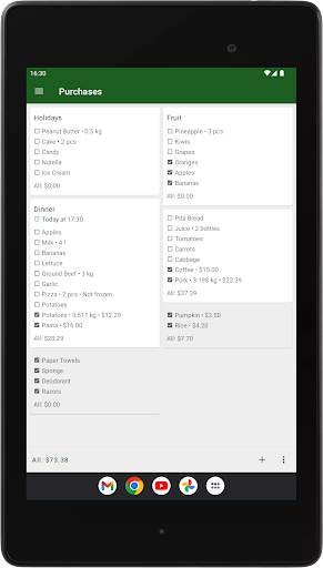 My Shopping List (with widget) screenshot 6