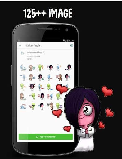 WA Sticker Hantu Horor Gaul For WAStickerApps screenshot 4
