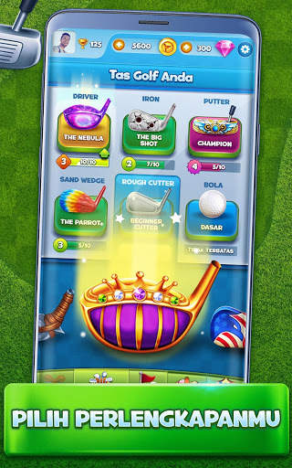 Golf Rush: Game Golf Duel. Pertempuran Golf Mini screenshot 10