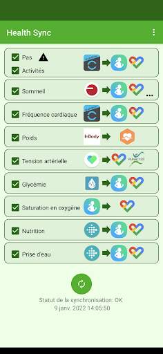 Health Sync screenshot 1