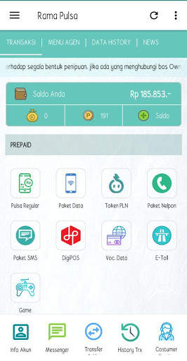 Rama Pulsa: Agen Pulsa, Kuota & PPOB Online Murah скриншот 3