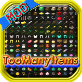 TooMany Items MCPE Mod Guide icon
