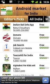 India Android Market screenshot 1