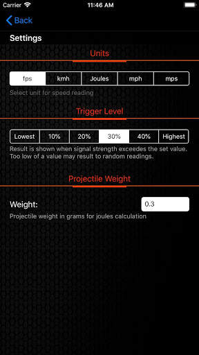 DR Chronograph screenshot 3