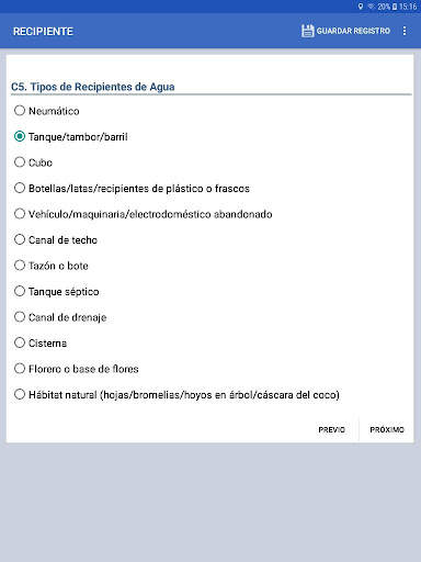 Vigilancia de Vectores de Epi Info™ screenshot 10