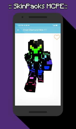 SkinPacks frostdiamond for Minecraft screenshot 5