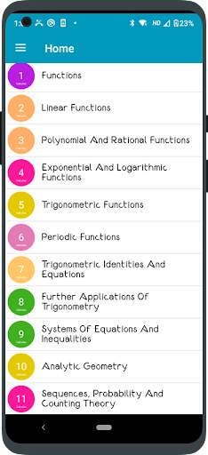 Precalculus - Textbook screenshot 1