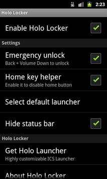 Holo Locker screenshot 3