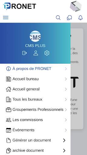 PRONET screenshot 2