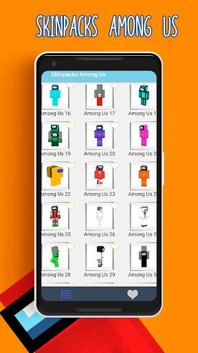 SkinPacks AmongUs for Minecraft - New Skins screenshot 3