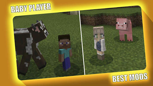 Small Player Mod Minecraft screenshot 1
