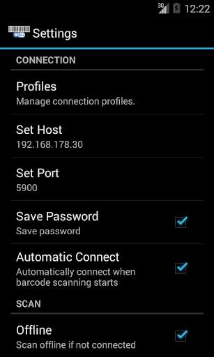 WiFi Barcode Scanner screenshot 2
