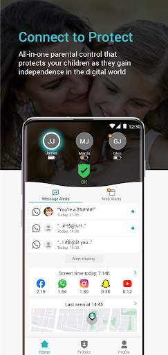 Keepers - Parental Control & Location Tracker App скриншот 4
