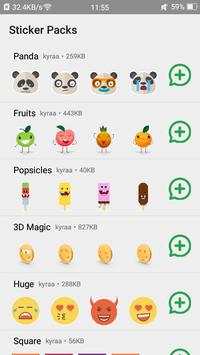 StickWA : Magic Emoji Stickers For Whatsapp screenshot 1