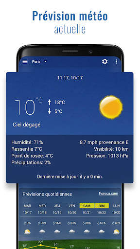 Sense V2 Flip Clock & Weather screenshot 2