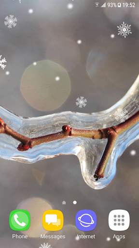 Beautiful Winter Live Wallpaper screenshot 2