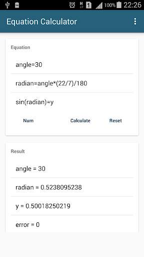 Algebra Equation Calculator screenshot 8