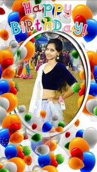 Birthday Photo Frames 4 تصوير الشاشة