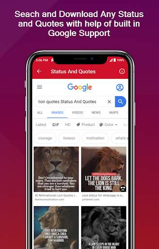 Status and Quotes screenshot 4