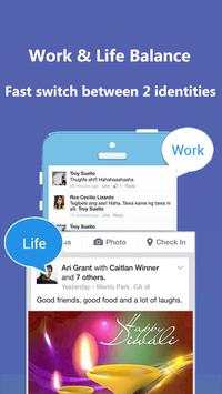Dual account for facebook screenshot 2