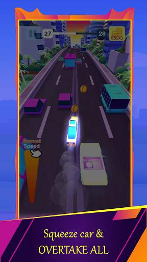 Squeezy Car- Traffic Racing Street Racer Driving screenshot 1