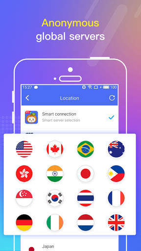 Super VPN screenshot 3