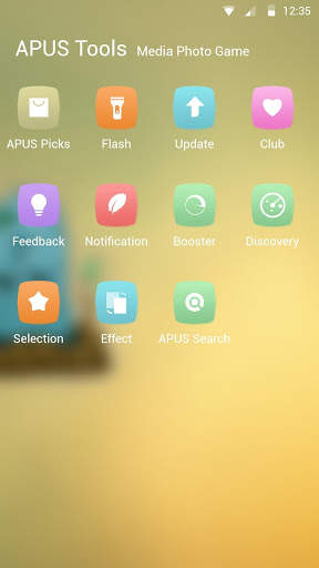 Never-APUS Launcher theme screenshot 3