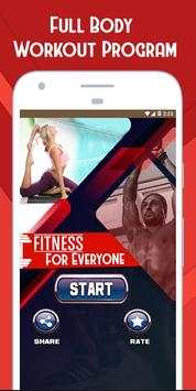 Build Muscle - Home Workout 1 تصوير الشاشة