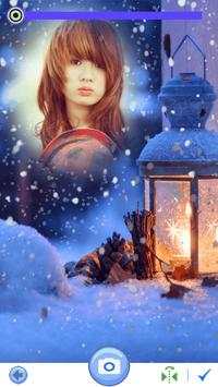 Snow fall photo frames 2018 screenshot 4