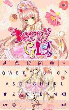 Berry girl for Hitap Keyboard screenshot 1