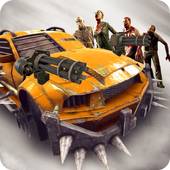 Zombies Infinity War: RoadKill Car Shooter Game icon
