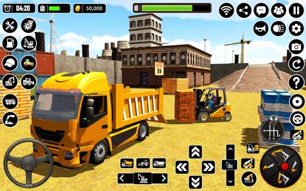 Excavator Machine Crane Sim 3D screenshot 5