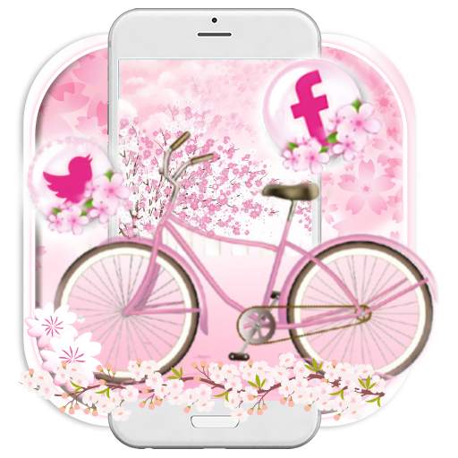 Sakura, Bicycle, Love Themes & Live Wallpapers 1.0