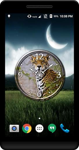 Jaguar Clock Live Wallpaper screenshot 4